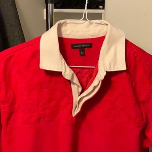 Banana Republic Large Rugby Shirt